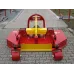 Grass topper - mower two rotors