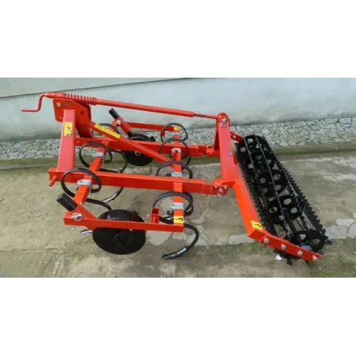 SPRING TINES CULTIVATOR WITH CRUMBLER ROLLER 1500mm