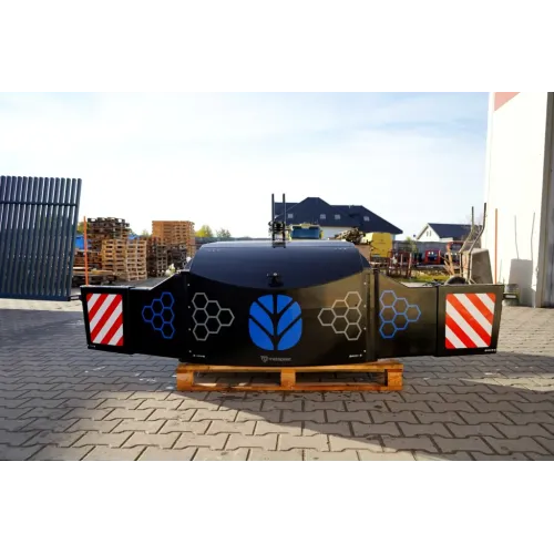 Safe Front Weight - tractor front bumper with storage box - 800kg with 50l storage box Safe Front Weight - tractor front bumper with storage box - 800kg with 50l storage box