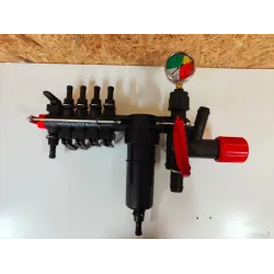 Crop Sprayer 5 section type on/off lever pressure control valve unit